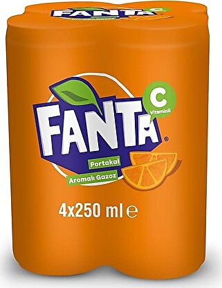 Fanta 4x250 ml