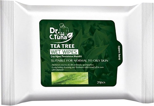 Farmasi Dr.C.Tuna Çay Ağacı 20'li Temizleme Mendili