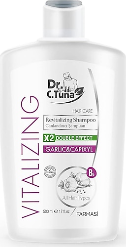 Farmasi Dr.C.Tuna Vitalizing Canlandırıcı Sarımsaklı Şampuan 500 ml