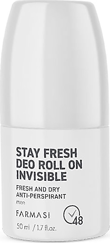 Farmasi Men Stay Fresh Invisible Erkek Deodorant Roll On 50 ml