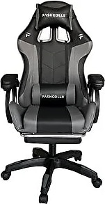 Fashcolle Dynamic Masajlı Gri-Siyah Oyuncu Koltuğu