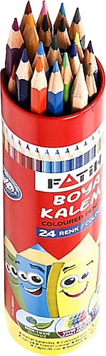 Fatih Metal Tüp Tam Boy 24'lü Kuru Boya Seti