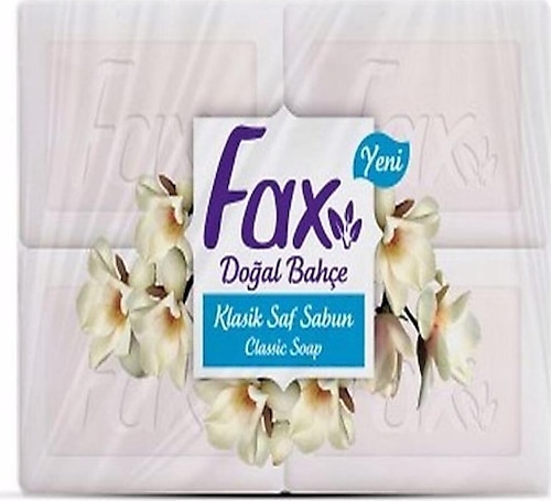 Fax Klasik Saf 4x125 gr Beyaz Kalıp Sabun