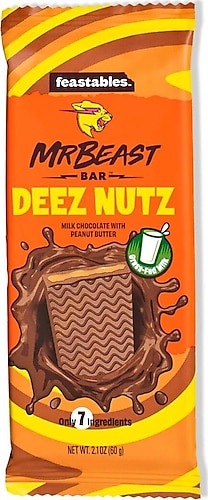 Feastables Mr Beast Deez Nutz Çikolata 60 gr