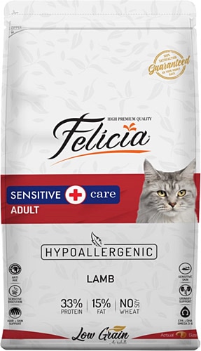 Felicia Kuzu Etli 12 kg Yetişkin Kedi Maması