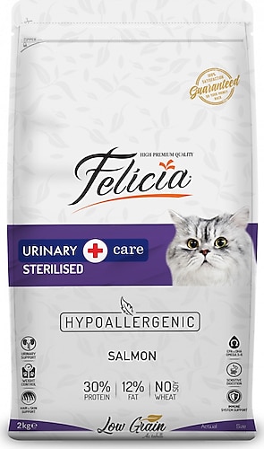 Felicia Sterilised Somonlu 2 kg Kısırlaştırılmış Yetişkin Kedi Maması