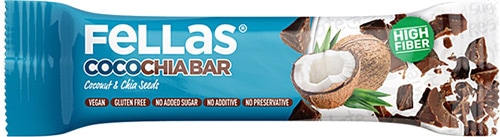 Fellas 40 gr Chia ve Hindistan Cevizi Cocochia Bar