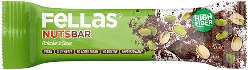 Fellas Nuts 40 gr Antep Fıstığı ve Kakaolu Bar