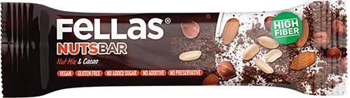 Fellas Nuts 40 gr Karışık Kuruyemiş ve Kakao Bar