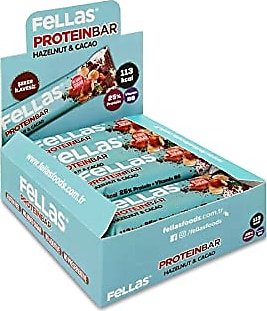 Fellas Optimum Fındık & Kakaolu 32 gr 12'li Paket Meyve Barı