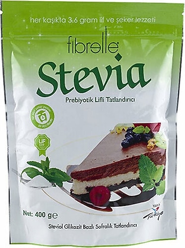 Fibrelle Stevia Tatlandırıcı Toz Şeker