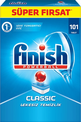 Finish Powerball Classic 101'li Bulaşık Makinesi Tableti