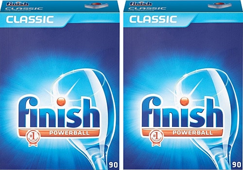 Finish Powerball Classic 90'lı 2 Adet Bulaşık Makinesi Tableti