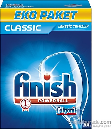 Finish Powerball Classic 90'lı 4 Adet Bulaşık Makinesi Tableti