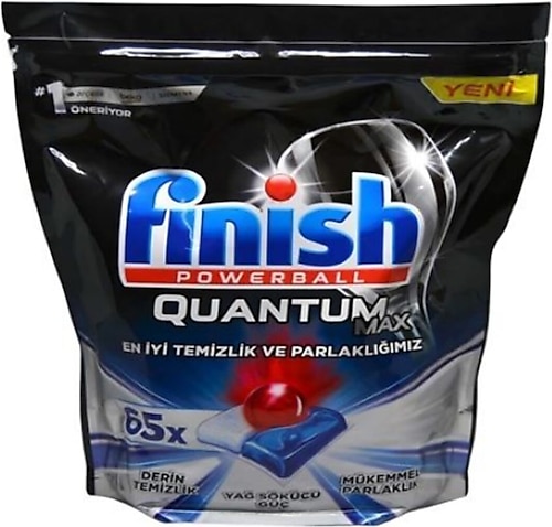 Finish Powerball Quantum Max 65'li Bulaşık Makinesi Tableti