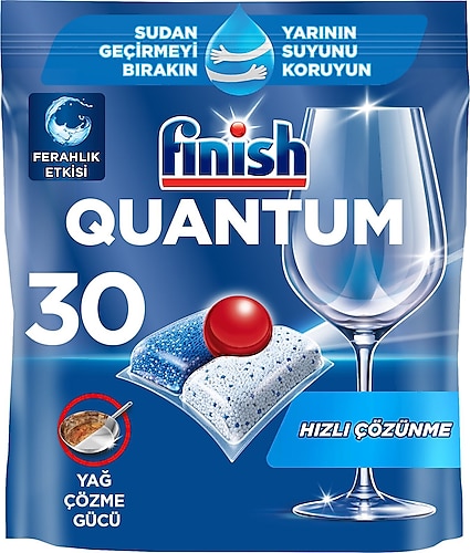 Finish Quantum Bulaşık Makinesi Tableti 30'lu