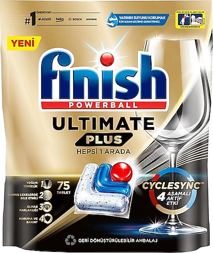 Finish Ultimate Plus Bulaşık Tableti