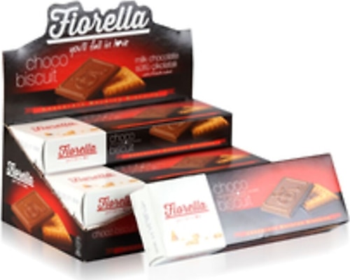 Fiorella Sütlü Çikolatalı Bisküvi 102 gr 6'lı