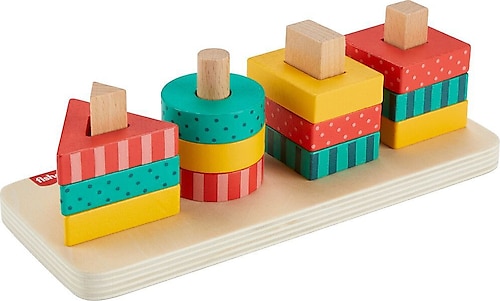 Fisher Price Ahşap Dizme Parçaları HXV05