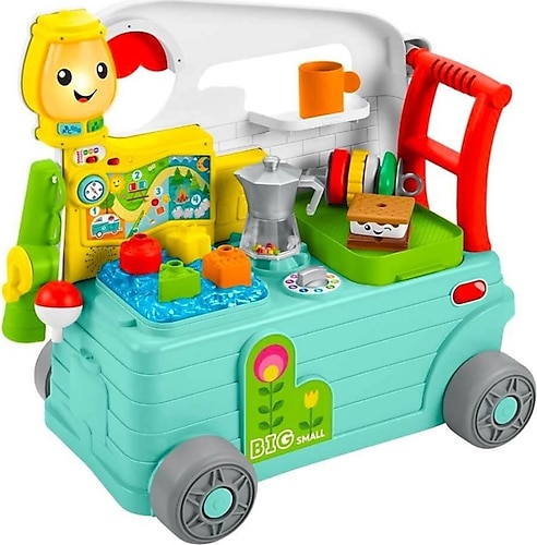 Fisher Price Eğlen ve Öğren 3'ü 1 Arada Karavan HCK81