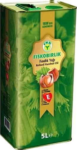 Fiskobirlik Fındık Yağı 5 lt