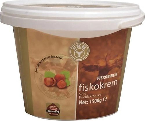 Fiskobirlik Fiskokrem Sütlü Fındık Kreması 1500 gr