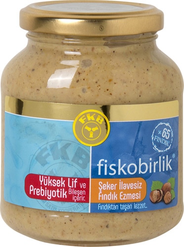 Fiskobirlik Şeker İlavesiz Fındık Ezmesi 300 gr