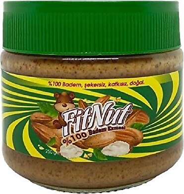FitNut %100 Badem Ezmesi 255 gr