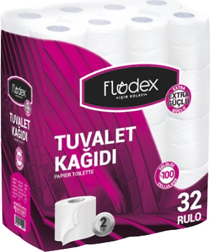 Flodex 2 Katlı 32'li Tuvalet Kağıdı