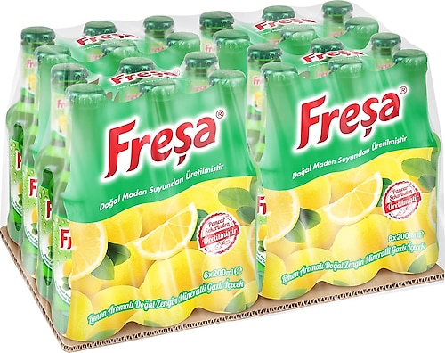 Freşa 250 ml 24'lü Limon Aromalı Maden Suyu