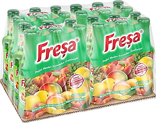 Freşa Karışık Meyve Aromalı Madensuyu 24'lü, 24x200 ml