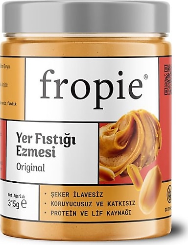 Fropie Yer Fıstığı Ezmesi Orijinal 315 gr