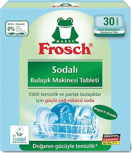 Frosch Sodalı Bulaşık Makinesi Tableti 30'lu