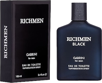 Gabrini Richmen Black EDT 100 ml Erkek Parfümü