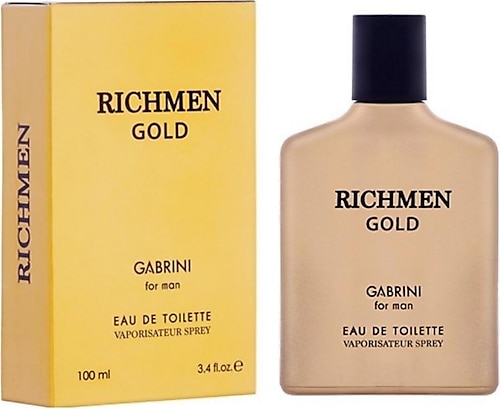 Gabrini Richmen Gold EDT 100 ml Erkek Parfüm