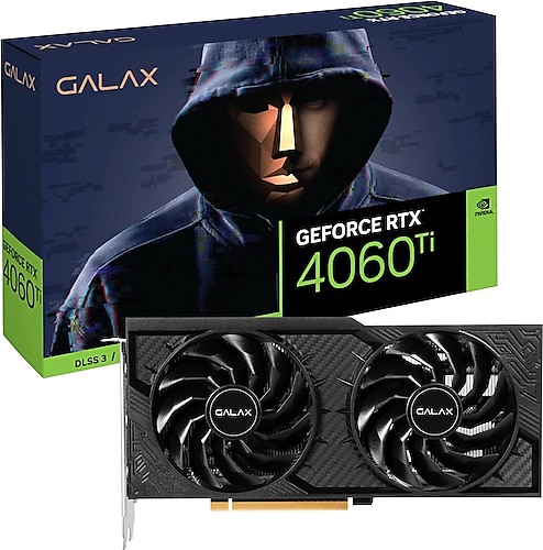 Galax RTX 4060 TI 46ISL8MD8COC 128 Bit GDDR6 8 GB Ekran Kartı