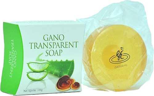 Gano Excel Transparent Soap Derma Mantarlı Şeffaf Sabun 100 gr