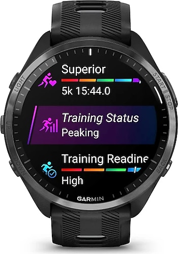 Garmin Forerunner 965 Siyah Akıllı Saat