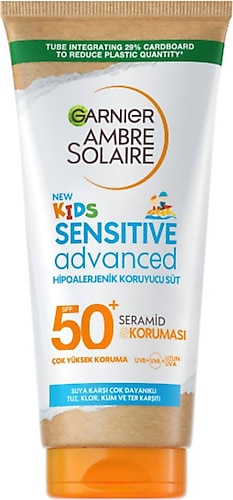 Garnier Ambre Solaire Sensitive Advanced 50 Faktör Çocuk Güneş Koruyucu Süt 175ml