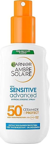 Garnier Ambre Solaire Sensitive Advanced 50 Faktör Güneş Koruyucu Sprey 150 ml