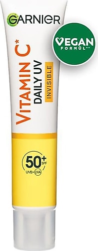 Garnier C Vitamini Görünmez Doku 50 Faktör Güneş Kremi 40 ml