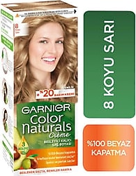Garnier Color Naturals 8 Koyu Sarı Saç Boyası