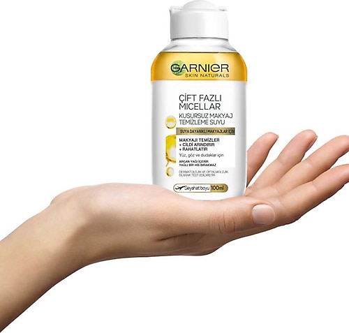 Garnier Micellar Çift Fazlı Kusursuz Makyaj Temizleme Suyu 400 ml