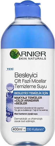 Garnier Micellar Çift Fazlı Makyaj Temizleme Suyu 400 ml