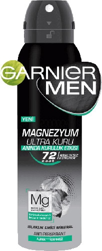 Garnier Mineral Magnezyum Ultra Kuru Erkek Deodorant 150 ml