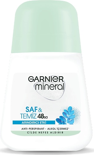 Garnier Mineral Saf & Temiz Kadın Roll-On 50 ml