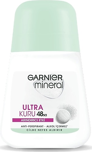 Garnier Mineral Ultra Kuru Kadın Roll-On 50 ml