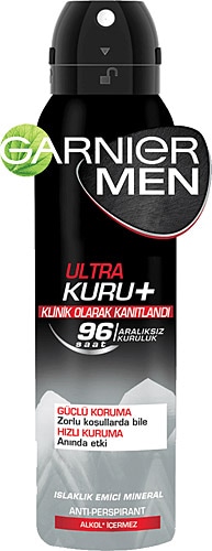 Garnier Ultra Kuru Erkek Deodorant 150 ml
