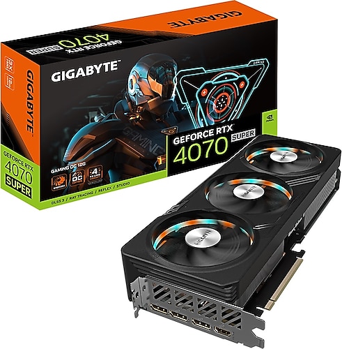 Gigabyte RTX 4070 Super Gaming OC 12G GV-N407SGAMING OC-12GD 192 Bit GDDR6X 12 GB Ekran Kartı
