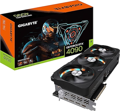 Gigabyte RTX 4090 Gaming OC 24G GV-N4090GAMING OC-24GD 384 Bit GDDR6X 24 GB Ekran Kartı